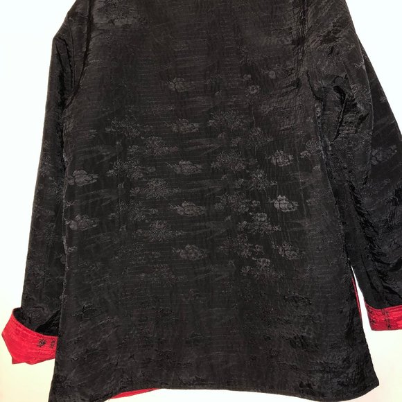 Custom Made Fully Reversible brocade jacket - Picture 3 of 4